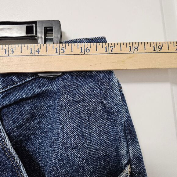 Wrangler Jeans Men’s 34X30 Blue Straight Leg Western Denim Mid-Rise GUC - Picture 6 of 9